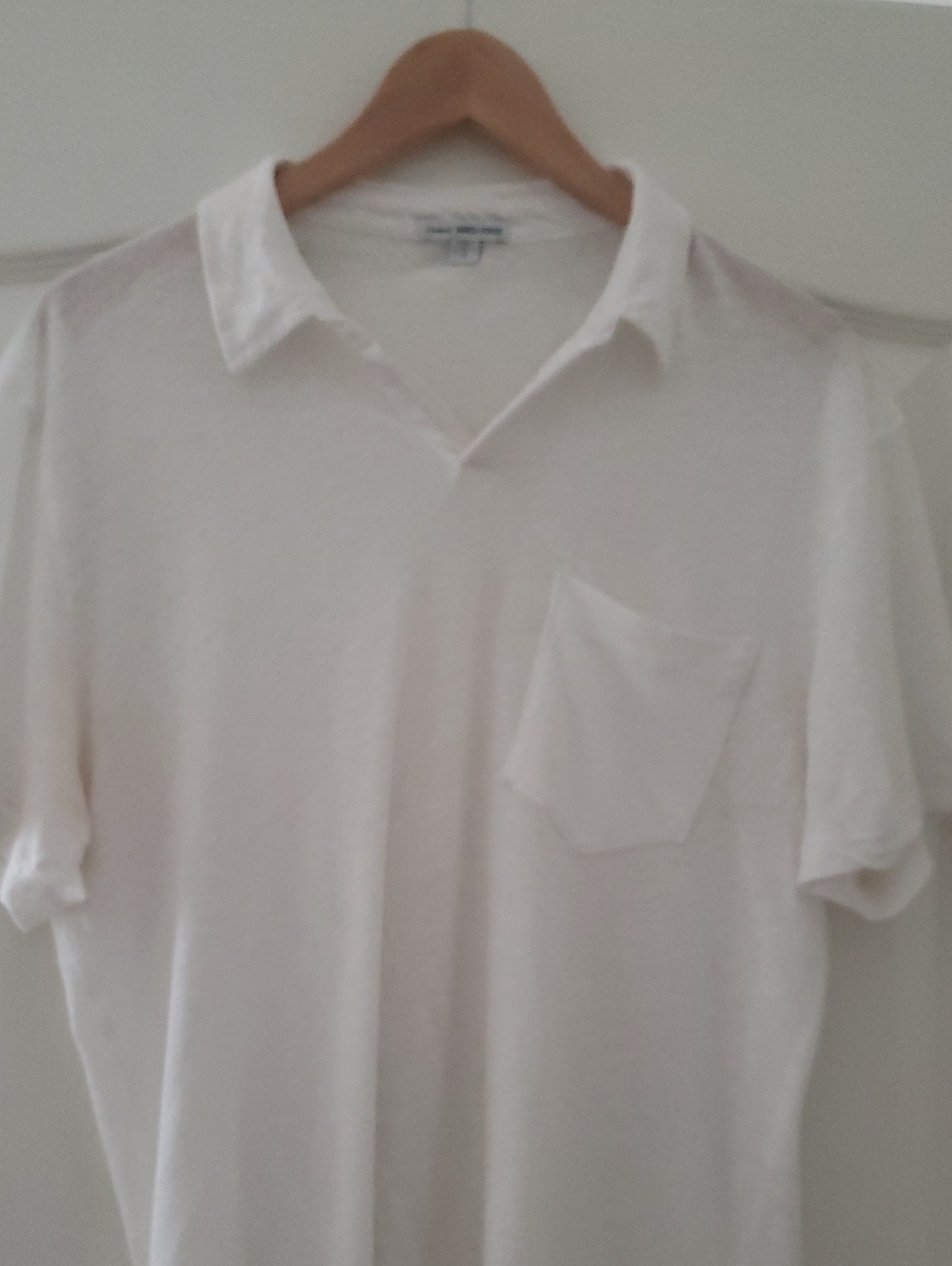 James Perse Short Sleeve Polo